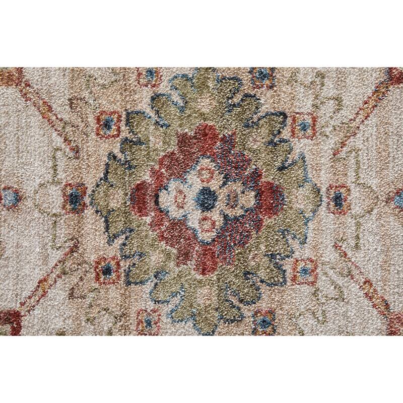 Grand Bazaar Stirling Machine Made Oriental Traditional Area Rug