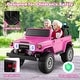preview thumbnail 12 of 25, 12V 2-Seat Licensed Kids Ride On Toyota FJ40 Car with 2.4G Remote Control - 49.6" x 30.7" x 31.1" (L x W x H)