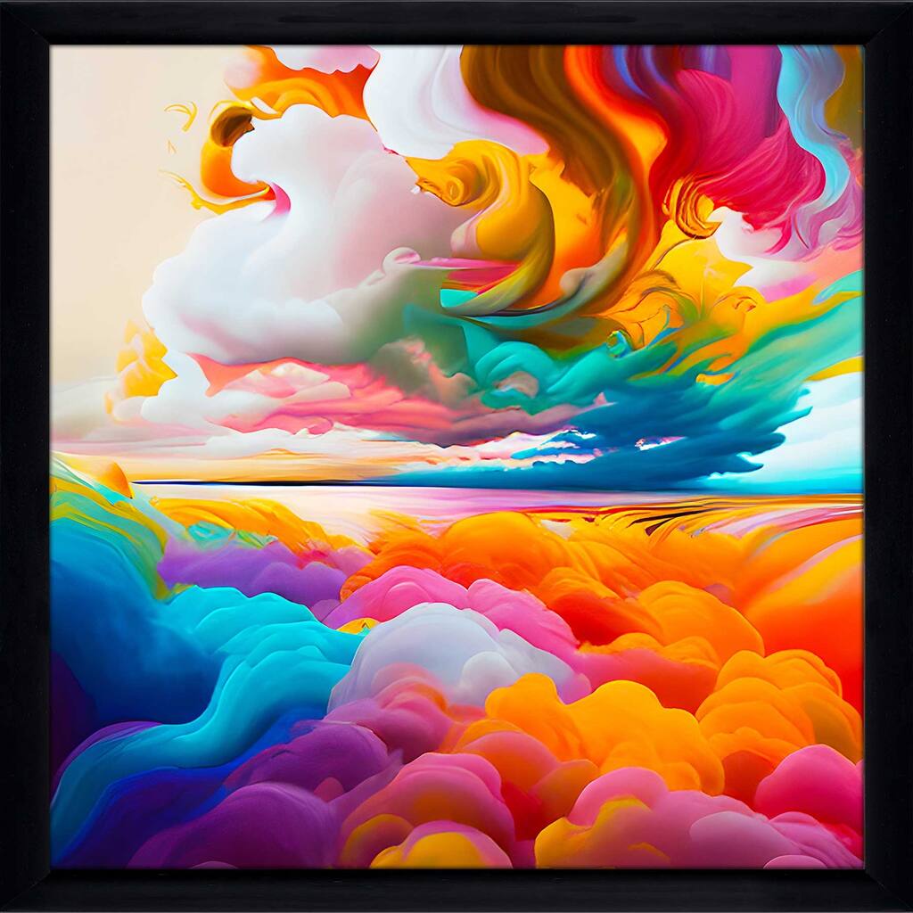 "Constructed Dreams IV (Square)" by Nikita Mann Print on Acrylic