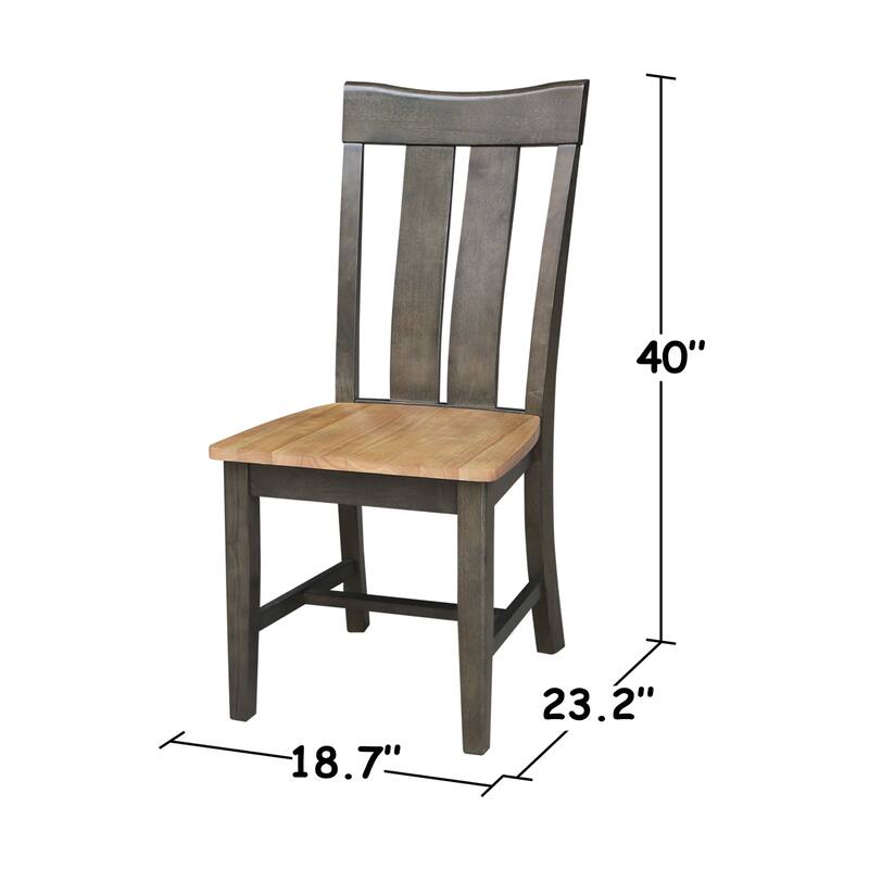 Ava Solid Wood Dining Chair - Set of Two