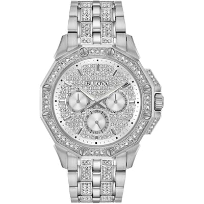 Bulova Men's Octava Silver Dial Watch - 96C134 - 6 (36)