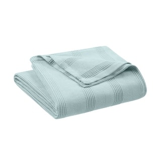 Vellux Cotton Knit Blanket Super Soft Lightweight All Season Throw