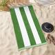 Miranda Haus Winslow Oversized Cabana Stripe 2 Piece Beach Towel