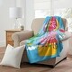 preview thumbnail 3 of 2, Peppa Pig Big Balloon Micro Raschel Throw