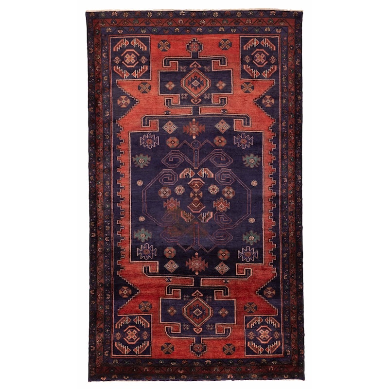 ECARPETGALLERY Hand-knotted Konya Anatolian Copper Wool Rug - 5'7 x 9'7