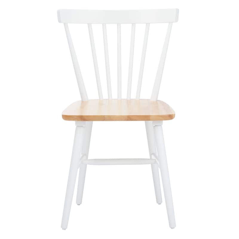 SAFAVIEH Signa Spindle Farmhouse Dining Chair (Set of 2) - 20" W x 20" D x 33" H - 20"W x 20"D x 33"H