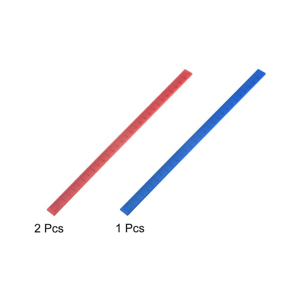 3pcs Whiteboard Magnetic Ruler 29cm Metric Straight Rulers - Bed Bath ...