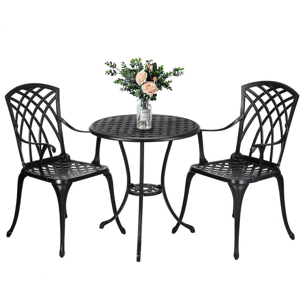 Cast Aluminum Bistro Set