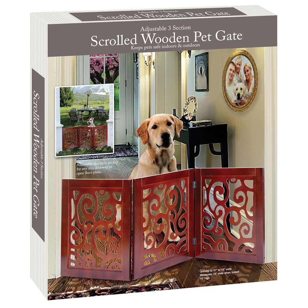 scroll pet gate
