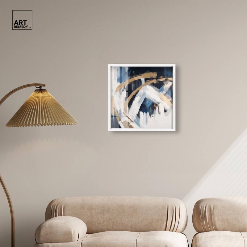 Golden Vortex II Shadowbox by Art Remedy