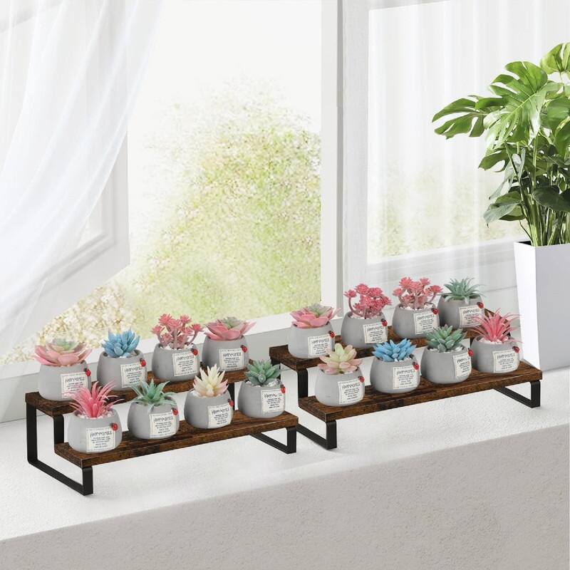 Wooden Display Riser Stand - 13.8 x 6x 4.5 inches