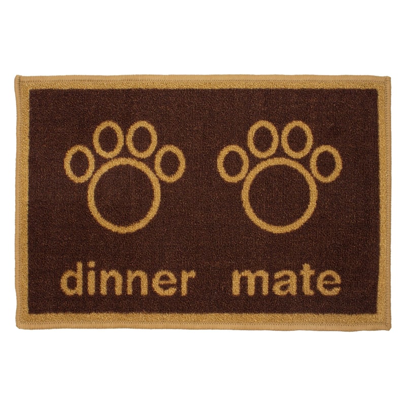 Perro & Gato Lost Marbles Pet Mat - 16x24 - Dinner Mate