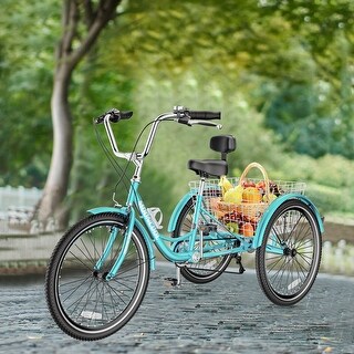 DoCred Adult Tricycles 7 Speed 24 26 Inch Three Wheel Bike Bed Bath Beyond 39451337