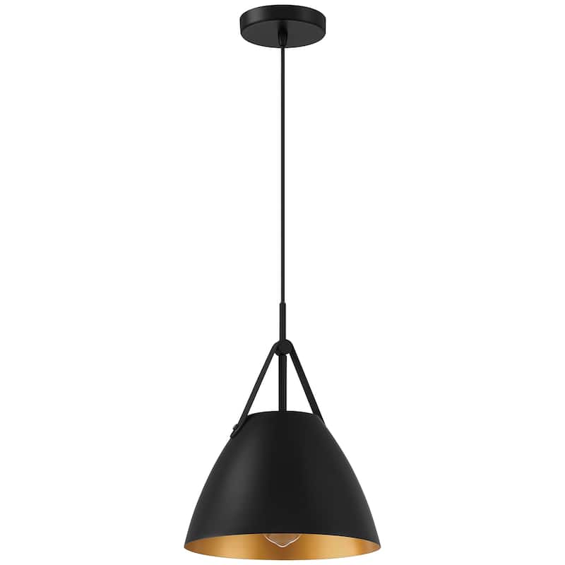 Access Lighting Tanner 1 Light Pendant - Matte Black