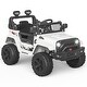 preview thumbnail 1 of 58, 12V Ride Truck Car for Kids White