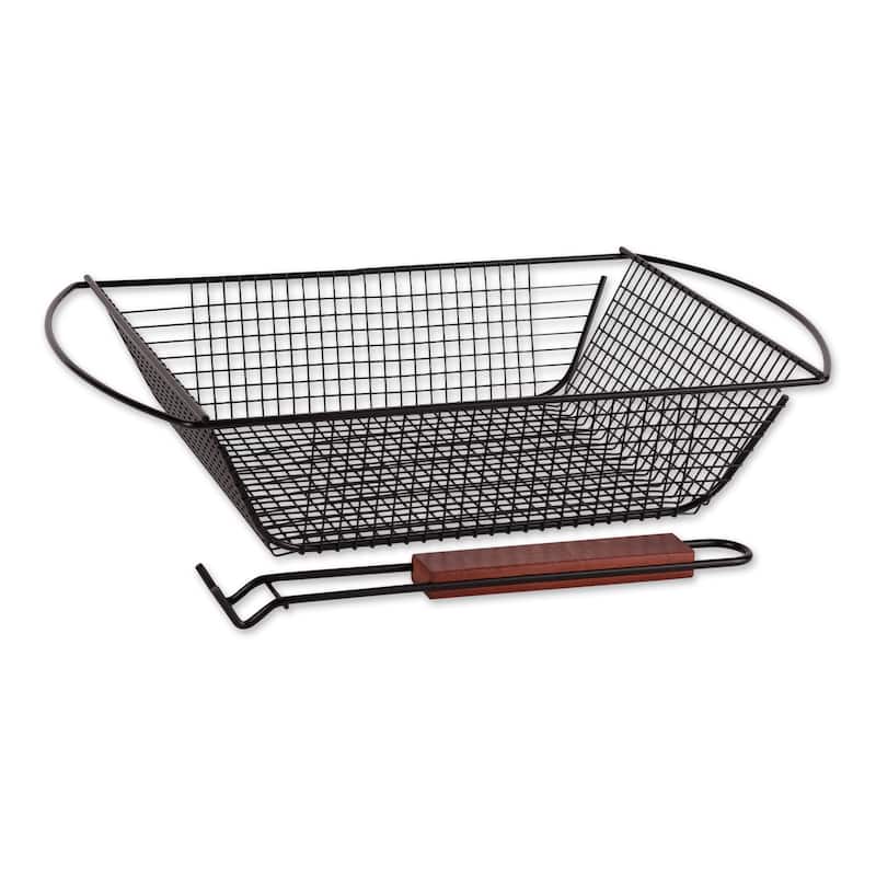 Non-Stick Grilling Basket - Black