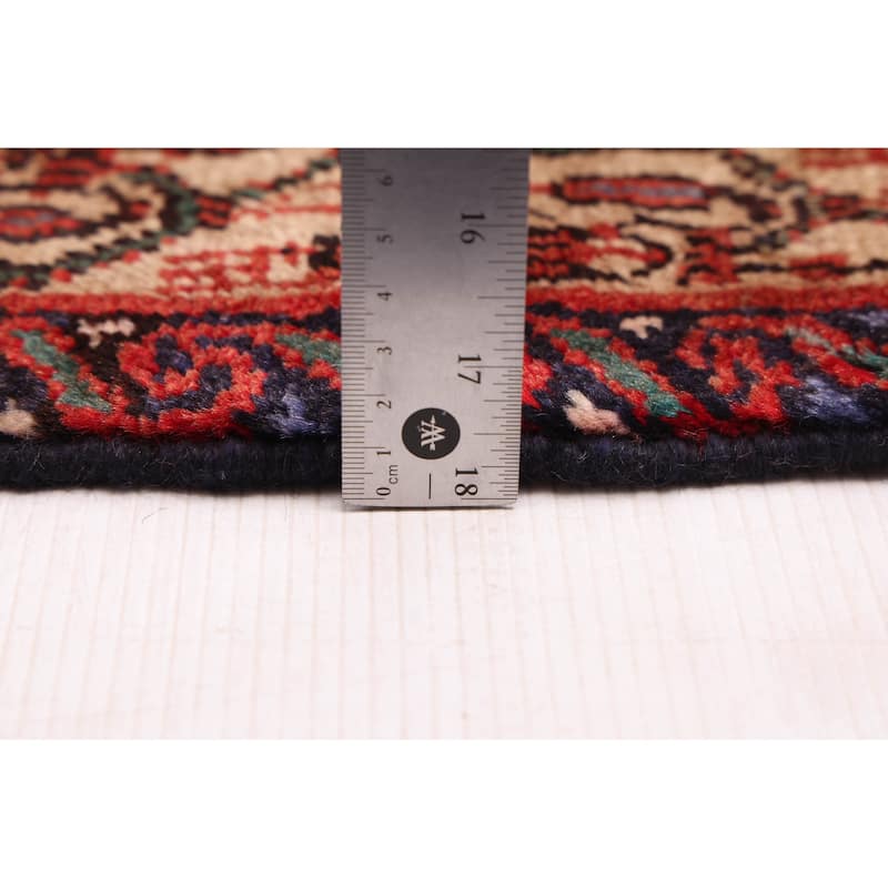 ECARPETGALLERY Hand-knotted Andelz Red Wool Rug - 2'11 x 15'7