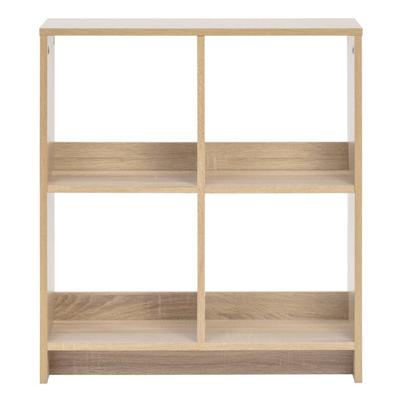 IRIS USA® 4-Cube Heavy Duty Organizer, Light Brown