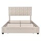 preview thumbnail 8 of 71, Velvet Storage Platform Bed with Wireless Chargers and Drawer