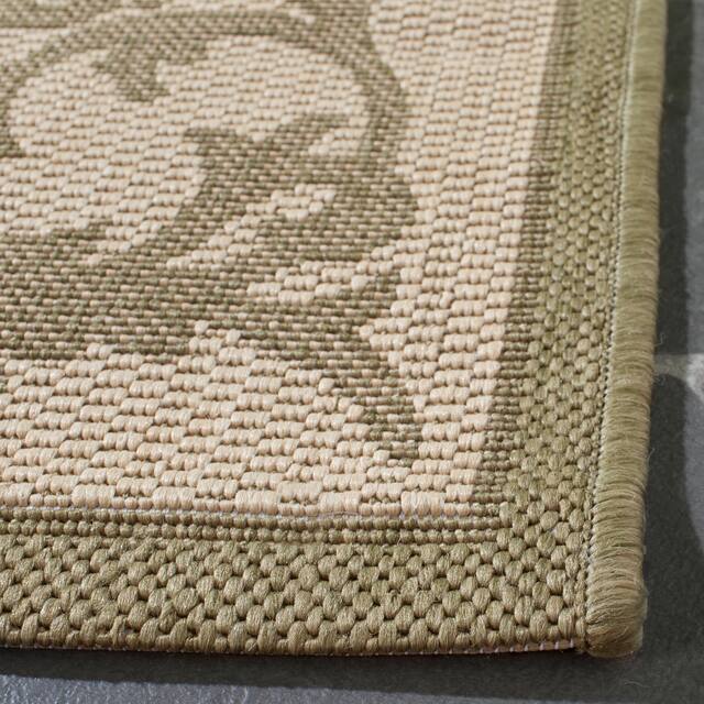 SAFAVIEH Courtyard Darline Indoor/ Outdoor Waterproof Patio Backyard Rug