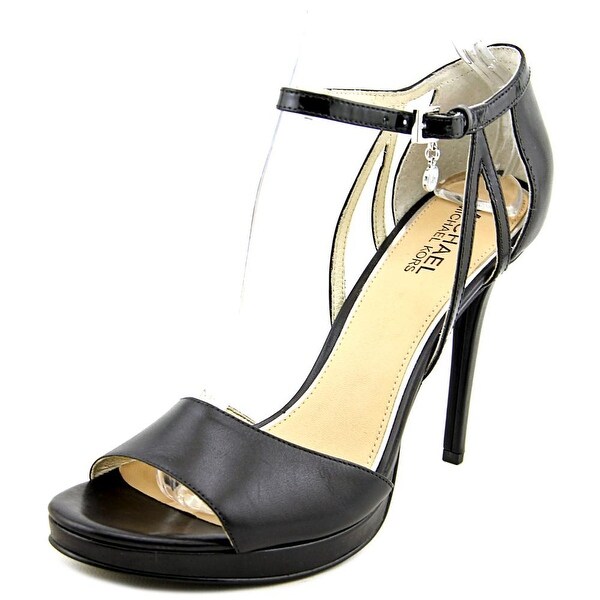 Michael Michael Kors Belle Sandal Open Toe Leather Platform Sandal