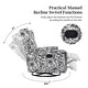 preview thumbnail 46 of 139, 29'' W Pattern Swivel Manual Push Back Recliner Chair Set of 2
