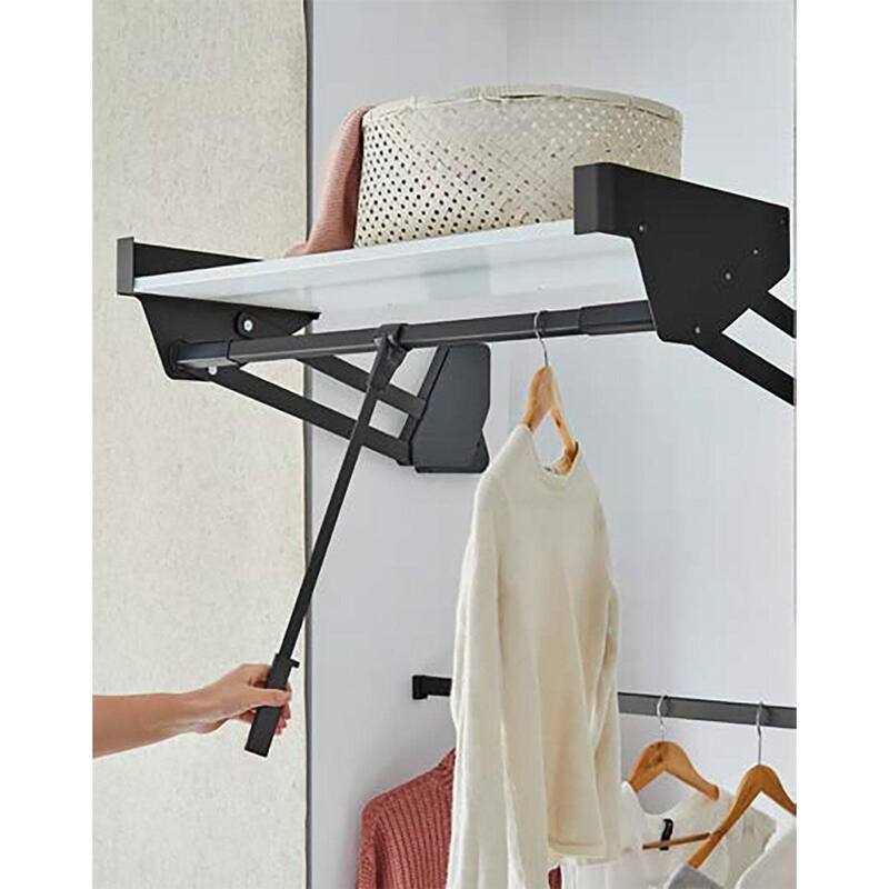 Kessebohmer 238284 31 3/4"- 38 7/8" Wide CONERO TOP Wardrobe Lift