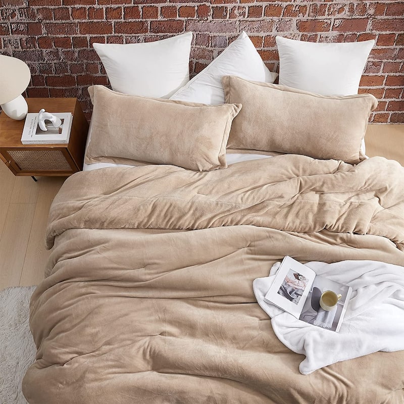 Git Cozy - Coma Inducer® Oversized Comforter Set - Warm Taupe