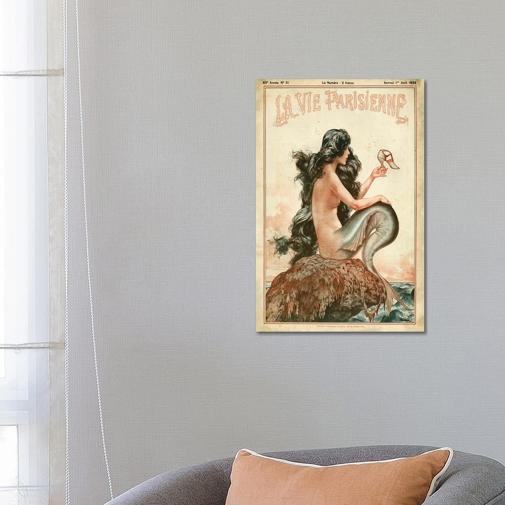 iCanvas "1925 La Vie Parisienne Magazine Cover" by The Advertising Archives Canvas Print