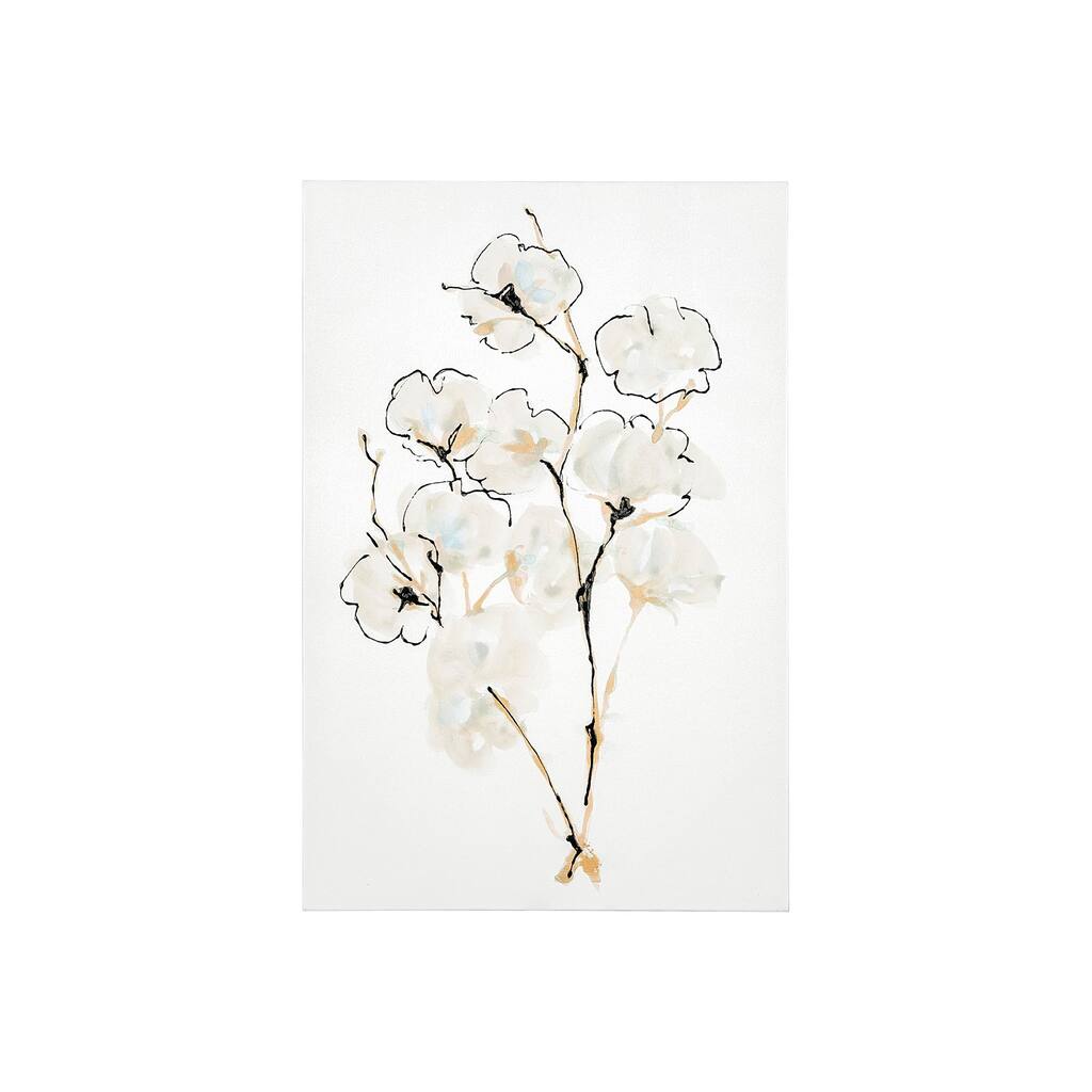 Summer Cotton IV (28 x 42) Canvas Art Print