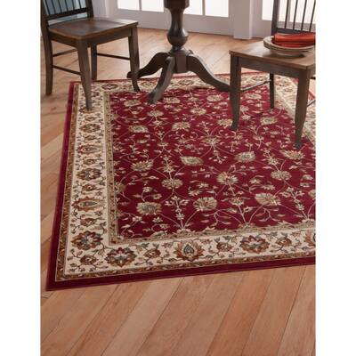 Red Area Rug 8x10 - 8' x 10'