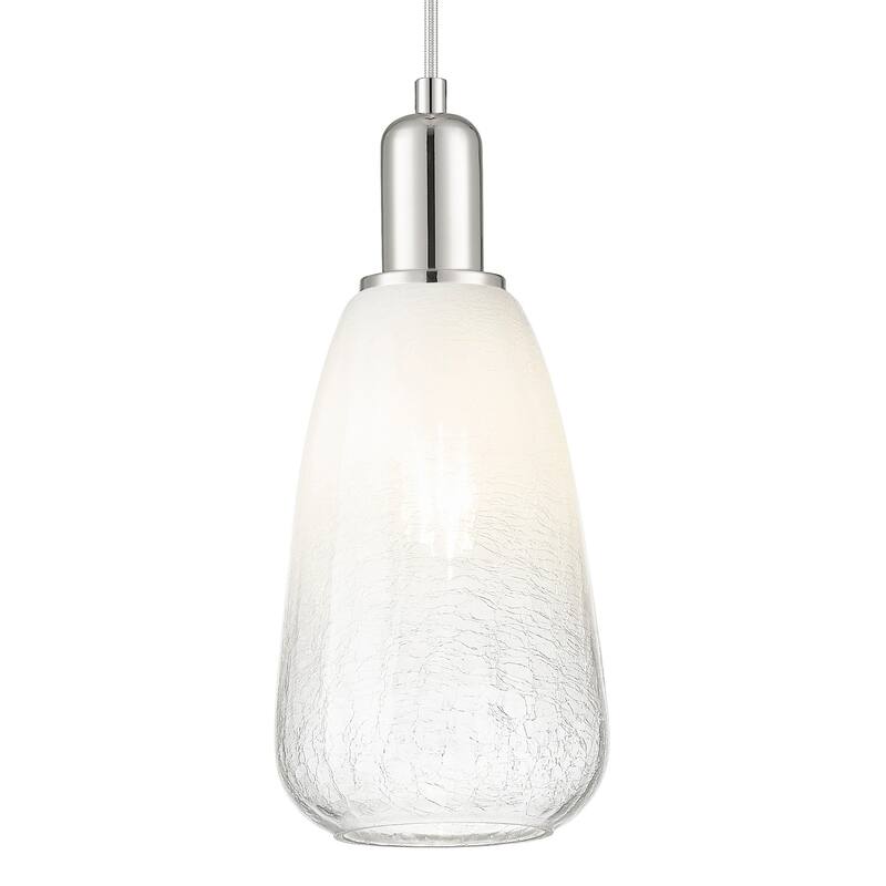 Innovations Lighting 716-1P-G480-6OP Brookhaven Almond 6" Wide Cord - Polished Nickel