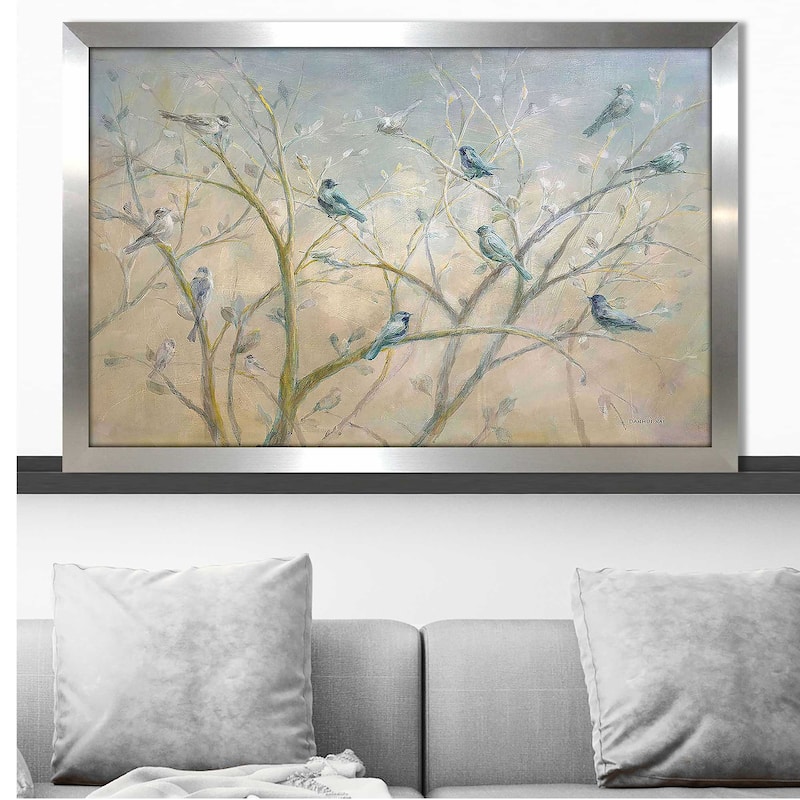 "Spring Gathering" by Danhui Nai Print on Acrylic.
