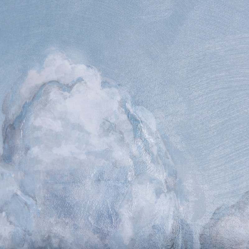 Night Cloud III (44 x 44 ) Canvas Art Print