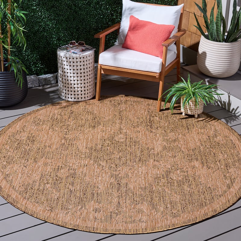 SAFAVIEH Courtyard Luule Indoor/ Outdoor Waterproof Patio Backyard Rug
