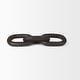 preview thumbnail 2 of 22, Tayla Large Black-Brown Wood Chain Link