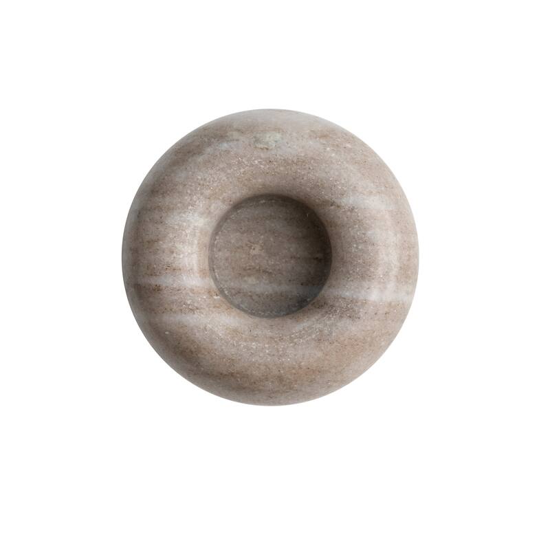 Marble Tealight Holder - 4.0"L x 4.0"W x 3.0"H