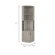 preview thumbnail 30 of 36, TUHOME Syrah Space Efficient Corner Bar Cabinet with 2-Doors