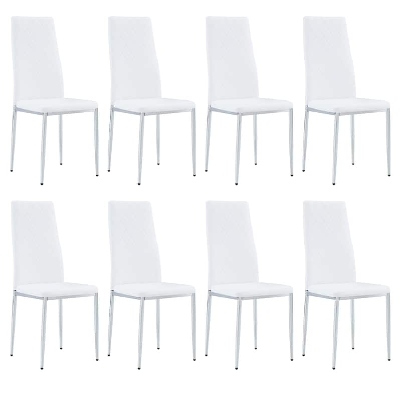 Upholstery Dining Chairs Set of 8