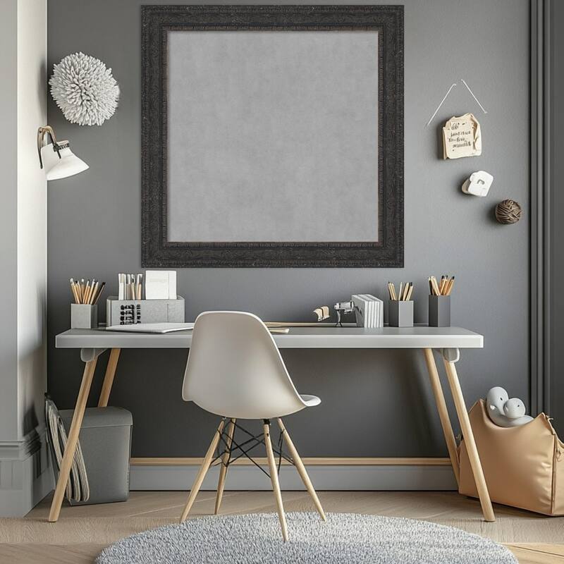 Amanti Art Attic Aged Black Framed