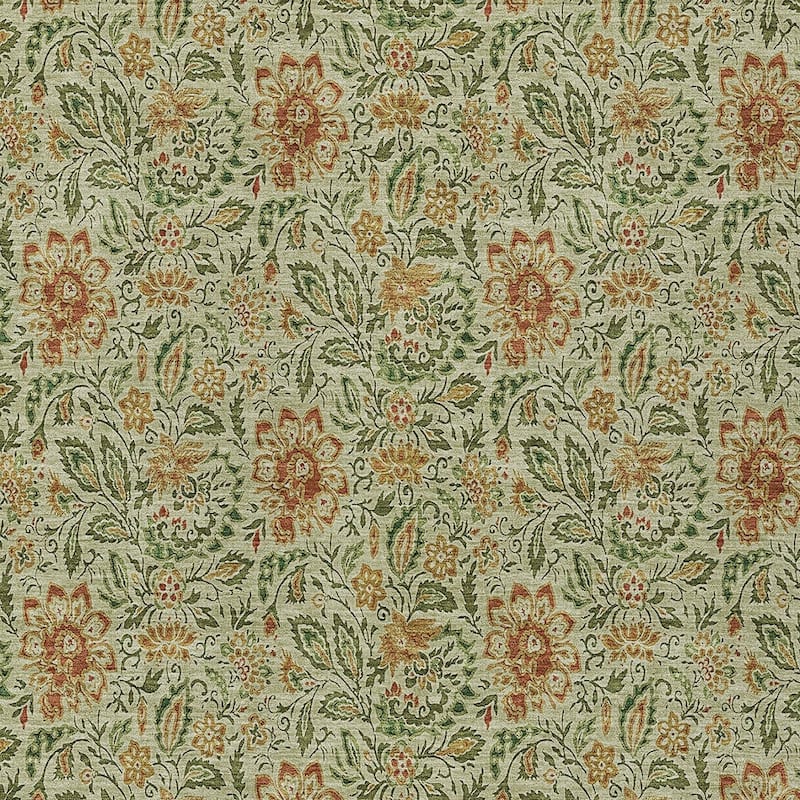HomeRoots Floral Transitional Rectangle Outdoor Rug
