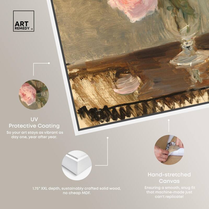 Moristot Peony Canvas by Art Remedy