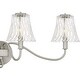 preview thumbnail 5 of 5, McKinney 4-Light Brushed Nickel Bath Light
