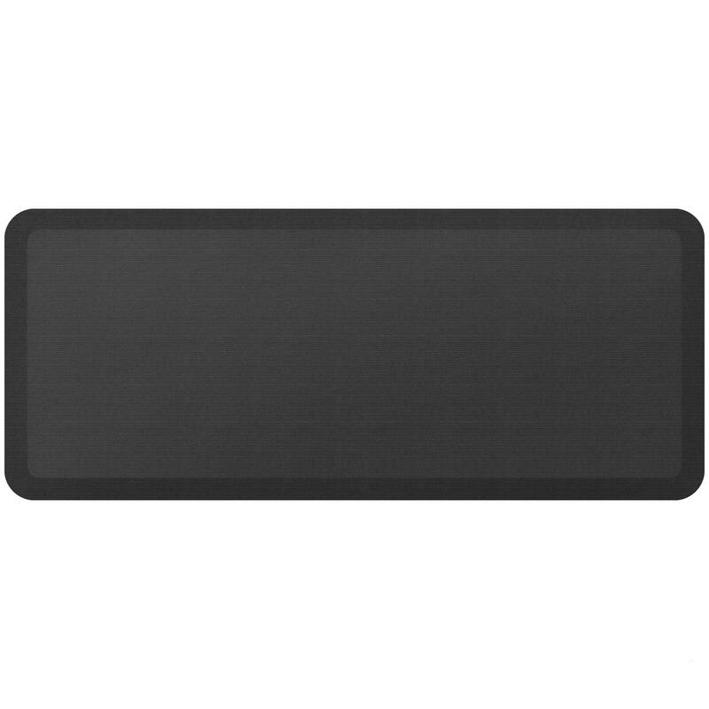Designer Comfort Grasscloth Anti-fatigue Kitchen Mat