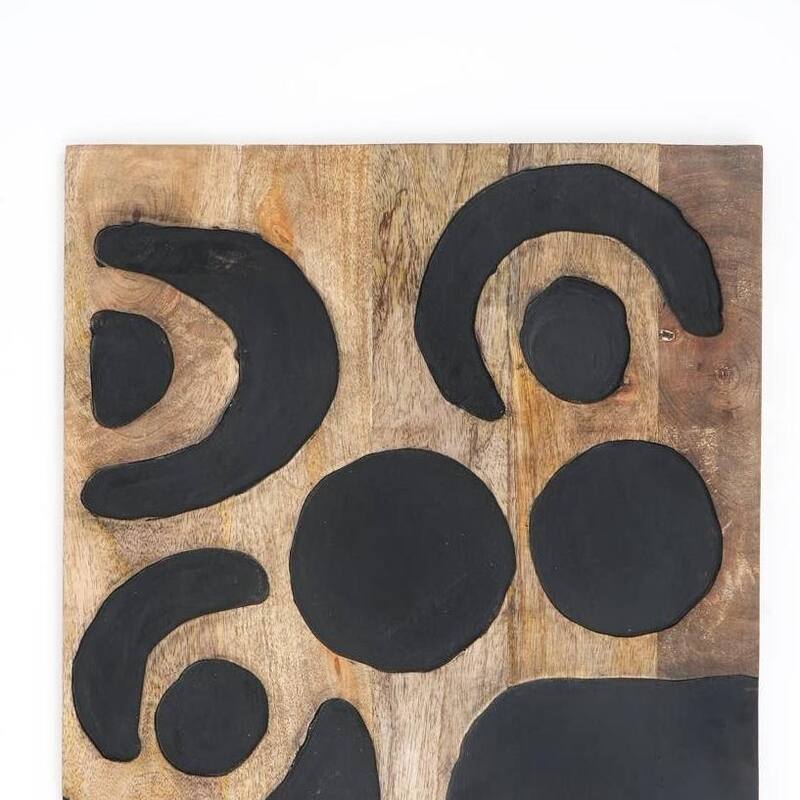 Wall Art Tree Of Life Handcrafted Wooden Wall Decor - 16x20" - Brown