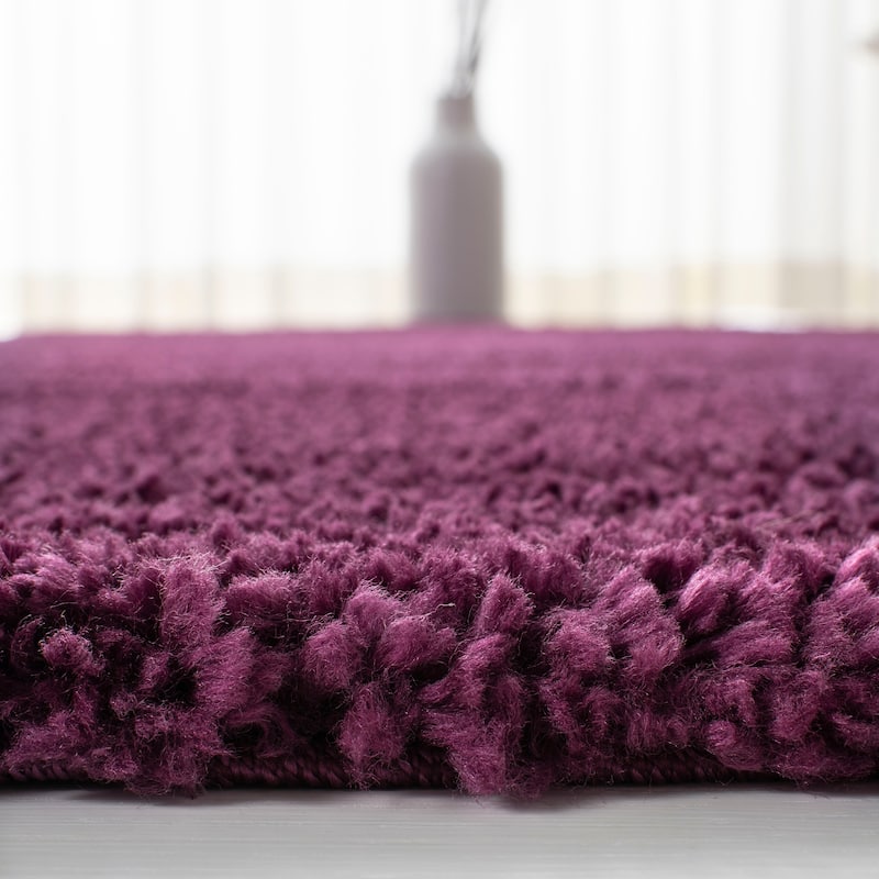 SAFAVIEH August Shag Solid 1.2-inch Thick Area Rug