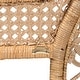 preview thumbnail 6 of 7, Marlette Modern Bohemian Natural Brown Rattan Queen Size Standalone Headboard