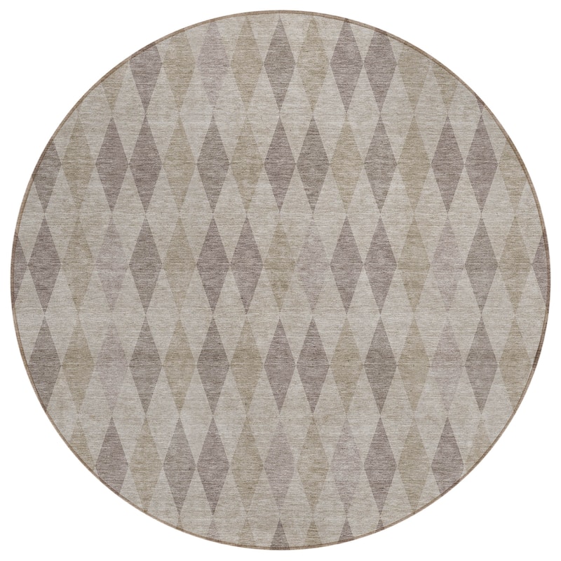 Hamo Stylish Geometric Weather Resistant Versatile Elegance Outdoor Rug