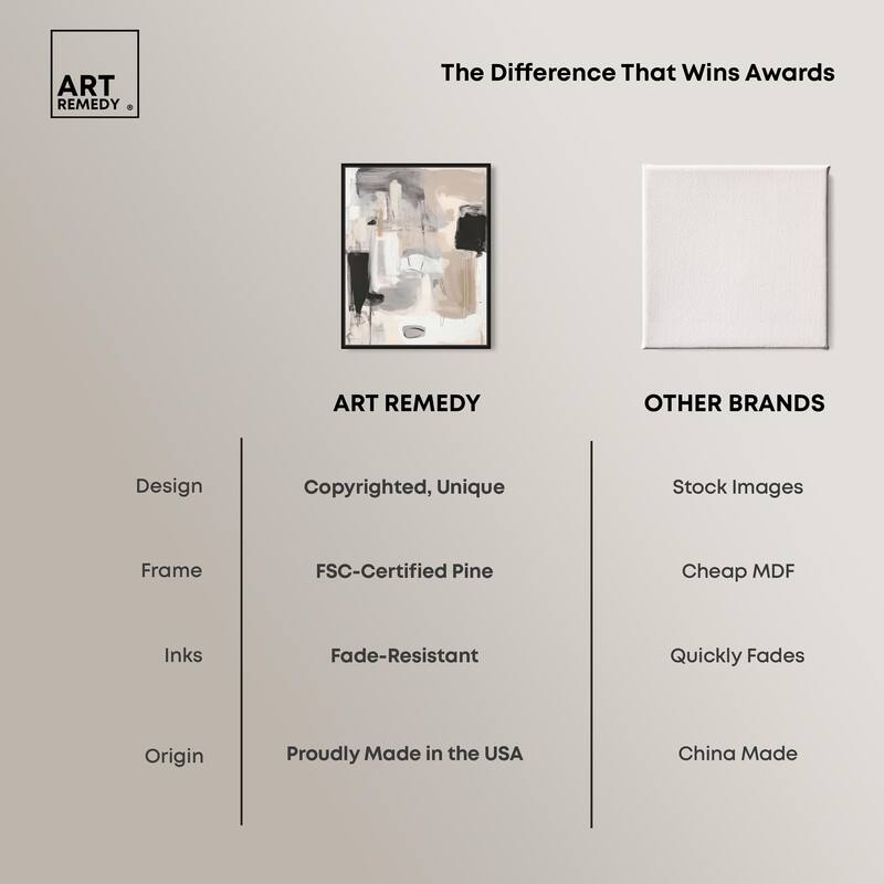 Beauty of Beige II Canvas by Art Remedy