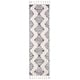 preview thumbnail 93 of 136, SAFAVIEH Moroccan Tassel Shag Iulieana Boho Tribal 2-inch Thick Rug 2'3" x 10' Runner - Ivory/Grey - Runner